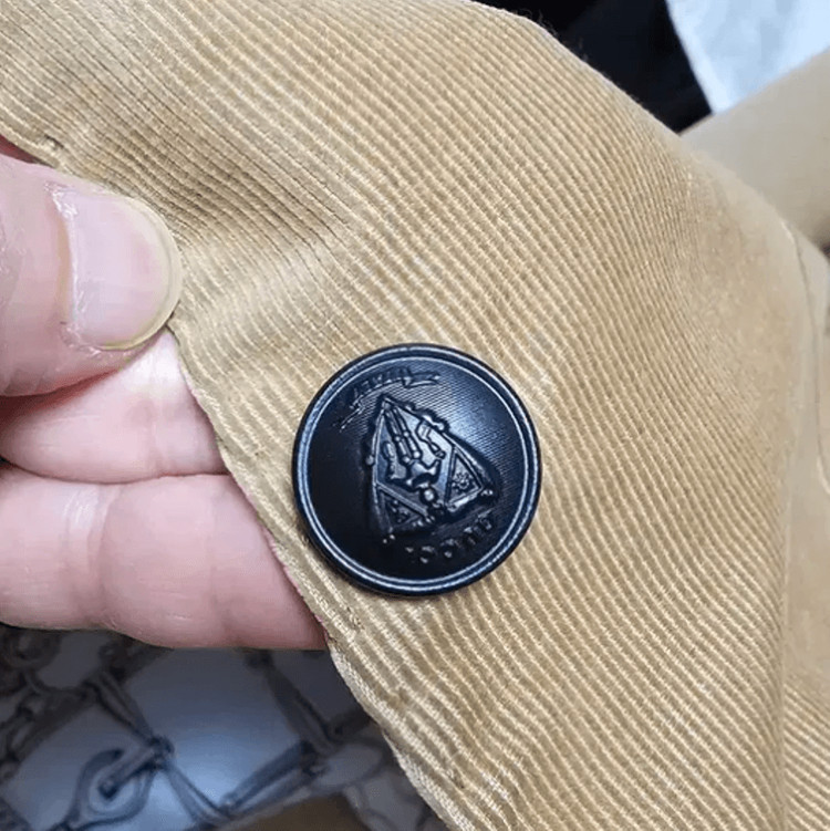 구찌 GUCCI 코듀로이 카멜색 자켓 46R(95사이즈--5