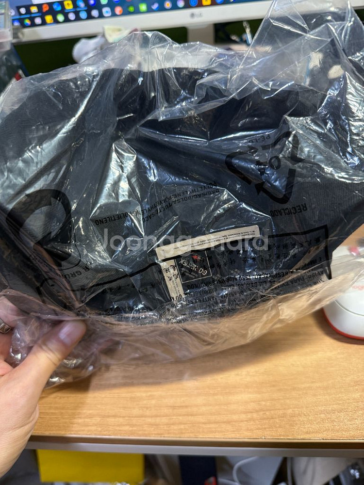 [새상품] 아웃도어 고어텍스 블래더 패치 피티드캡 블랙--3
