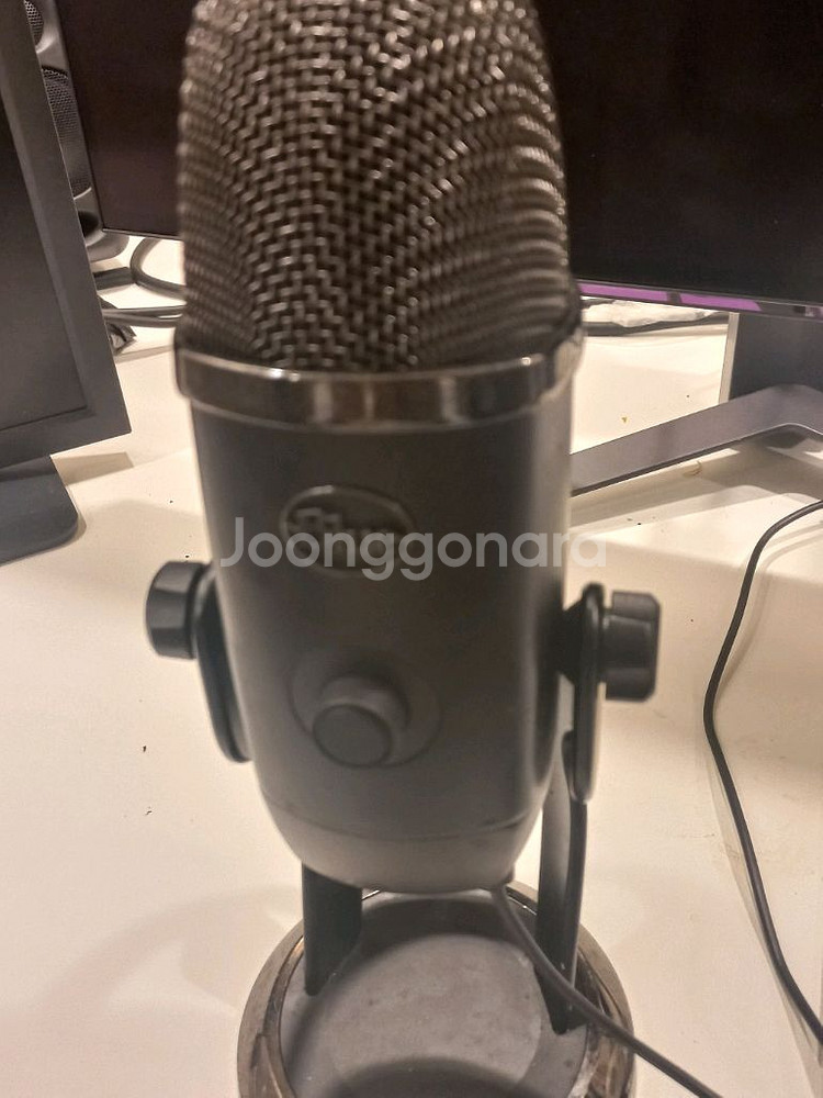 로지텍 블루예티x마이크팔아요--1
