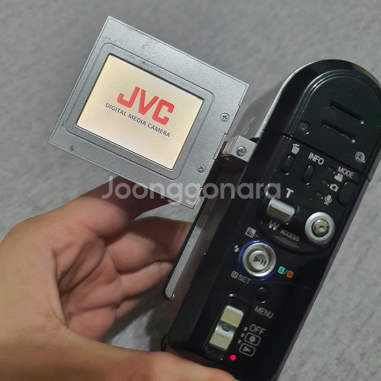실버 색상의 JVC 캠코더 부품용--7