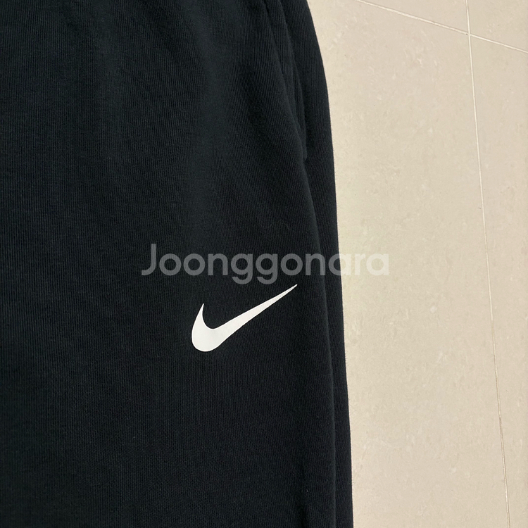 정품 나이키 스우시 블랙 조거팬츠 트레이닝 바지--3