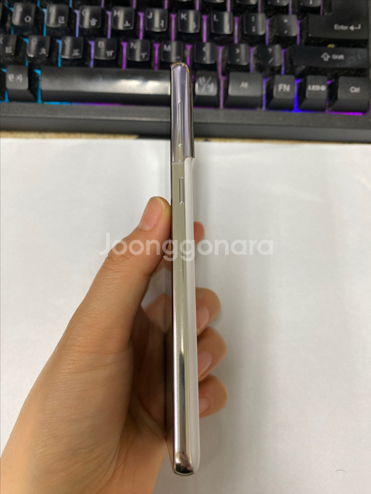 SK 갤럭시S21 화이트 A급 256G 무잔상--6