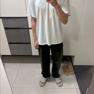 29 자라 ZARA 코듀로이 벨벳 데님 팬츠
