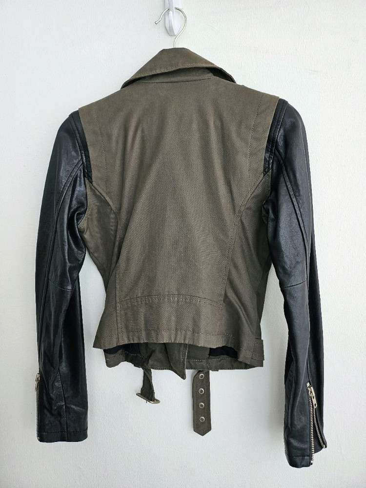 디젤 여성 가죽 자켓 (XS) 이미지