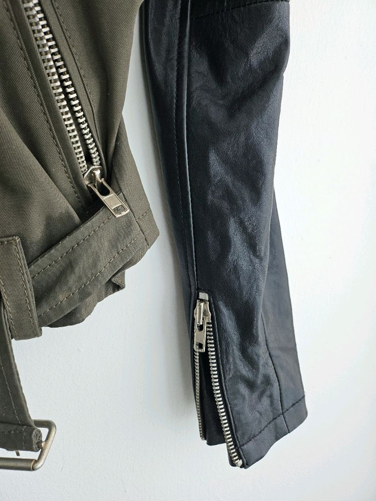 디젤 여성 가죽 자켓 (XS) 이미지