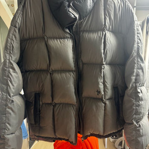 폴리테루 패치드 집다운 세이지그린