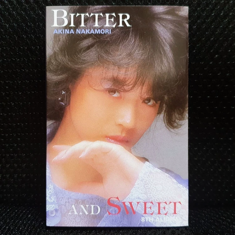 나카모리 아키나 BITTER AND SWEET 카세트 이미지