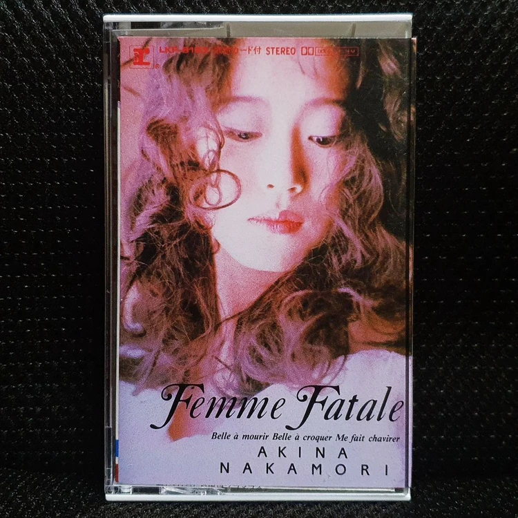 나카모리 아키나 Femme Fatale 카세트 테이프 이미지