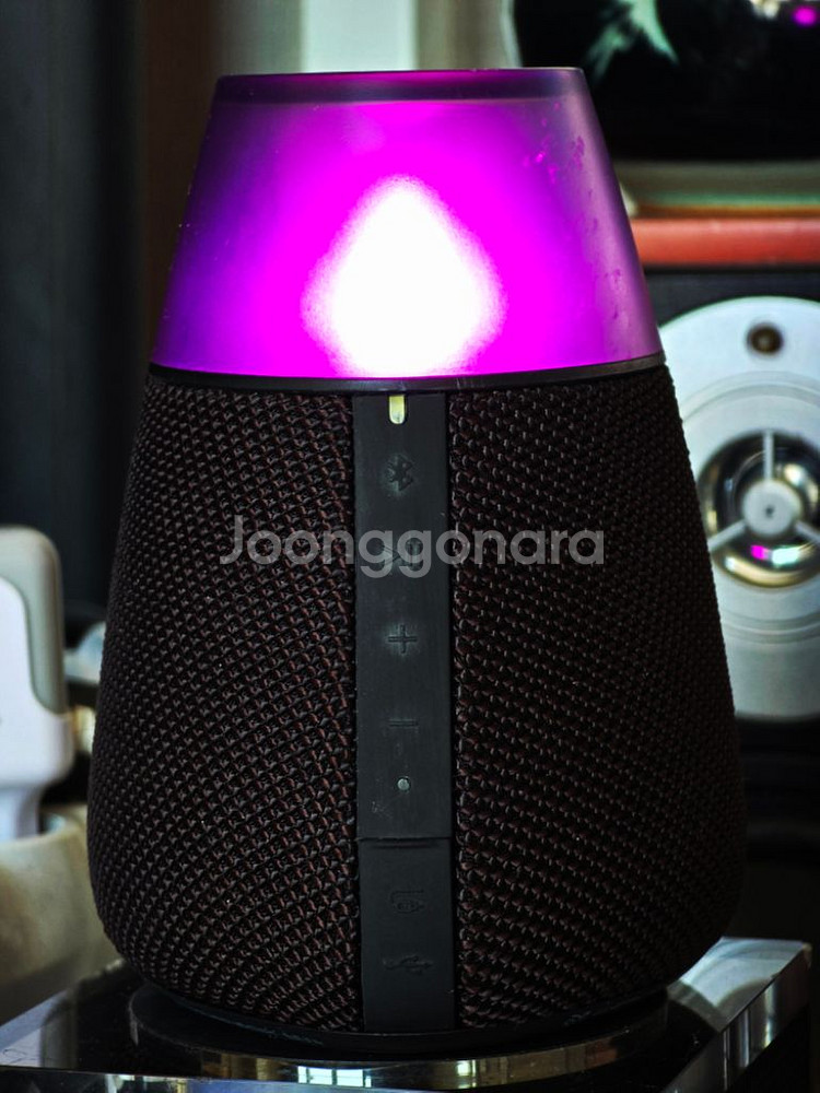 LG 블루투스 포터블 캔들 스피커 PH3 블랙--4