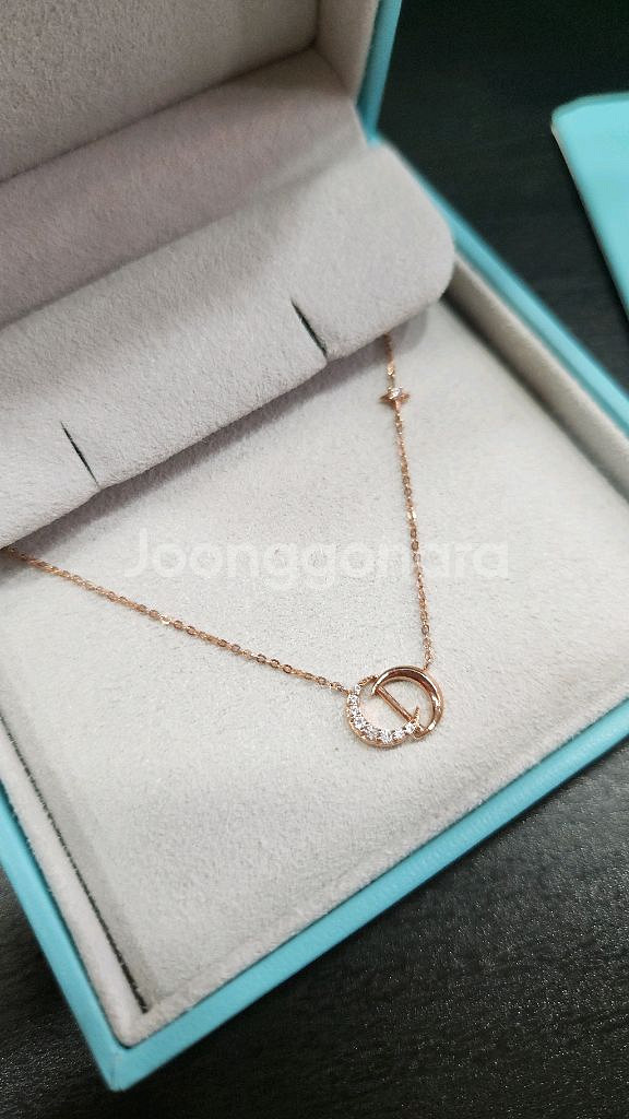 스톤헨지 DAL 14K 로즈골드 목걸이--1