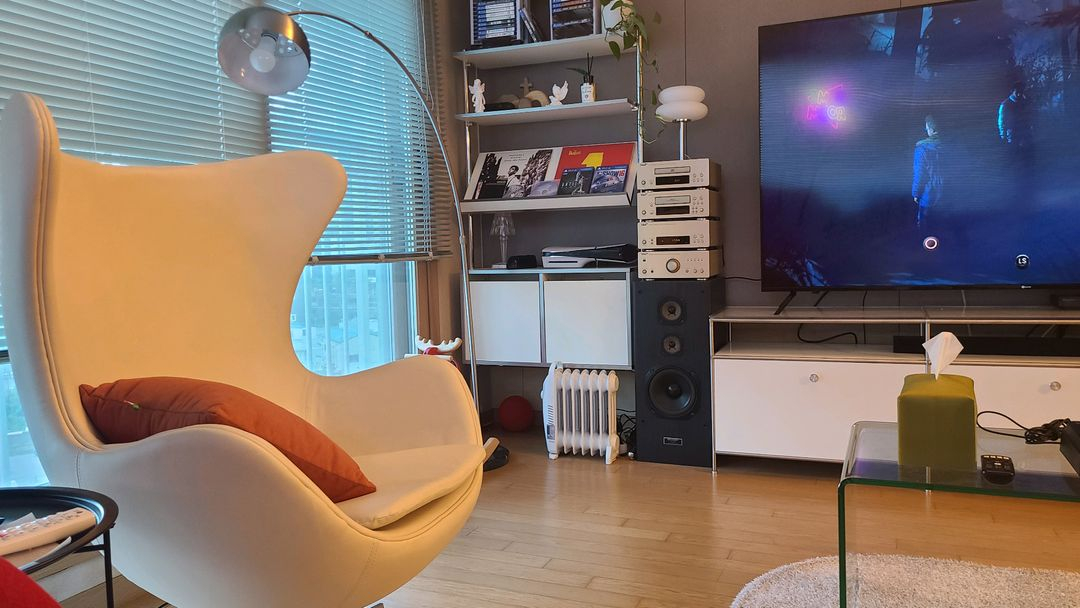 프리츠한센.st 에그체어 2개 일괄 이미지