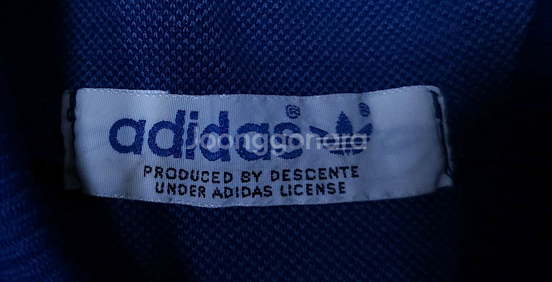 아디다스 90s 데상트 반집업 후드티 L--3