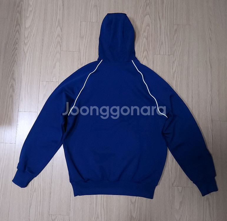 아디다스 90s 데상트 반집업 후드티 L--1