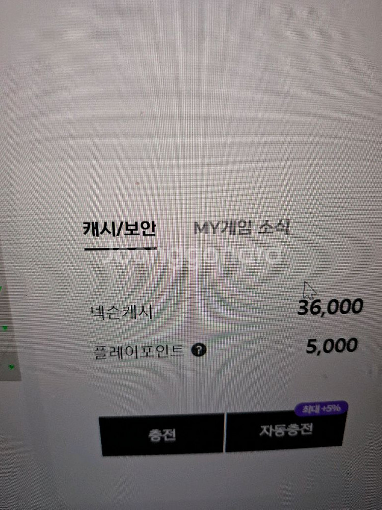 넥슨캐시 41000원--0
