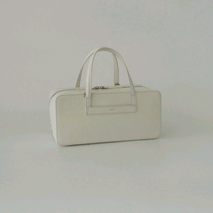 uttut 어텃 보스턴백 크로코 오프화이트 / 토트백