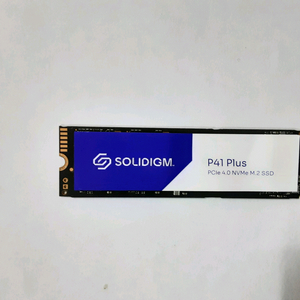 솔리다임 P41 Plus 2TB SSD Nvme외장하드