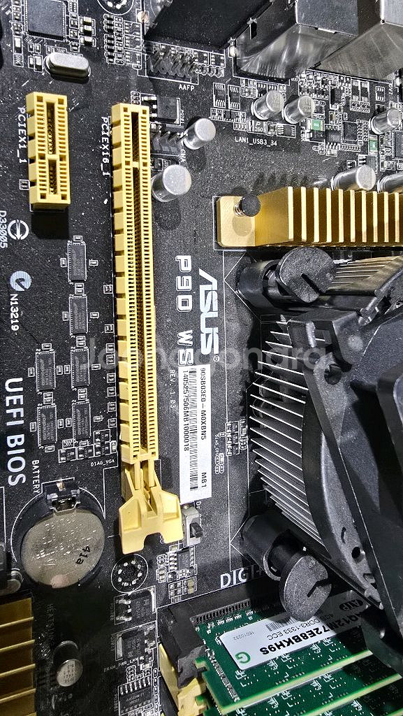 메인보드 CPU RAM 백패널--1
