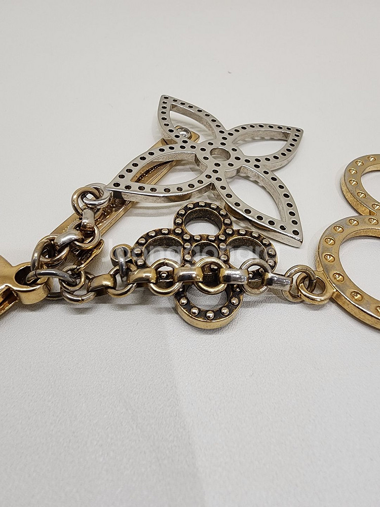 루이비통 M65090 메탈 모노그램 타파쥬 키링--4