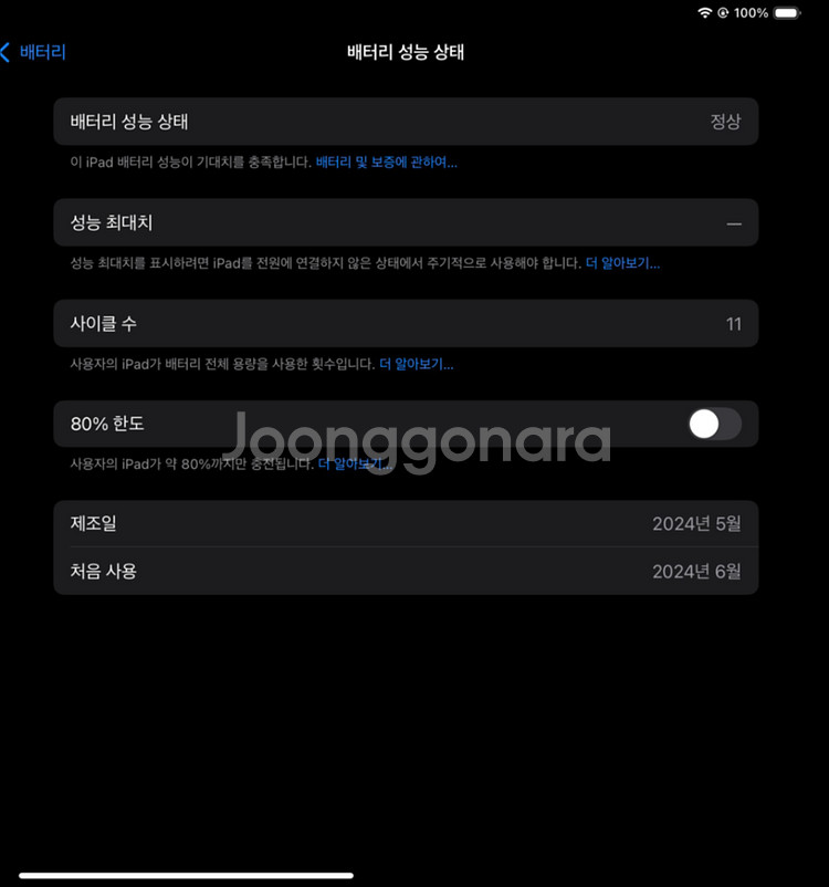 아이패드 프로 m4 11인치 wifi 스그 256--9