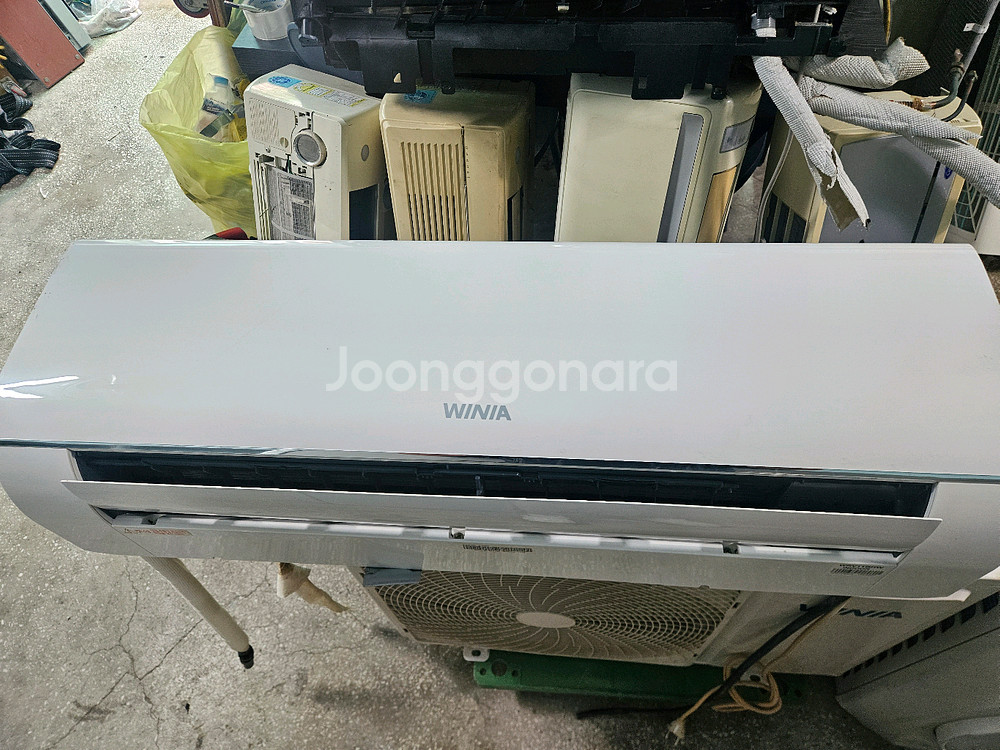 위니아 인버터 11평 벽걸이 에어컨. 기본설치포함--0