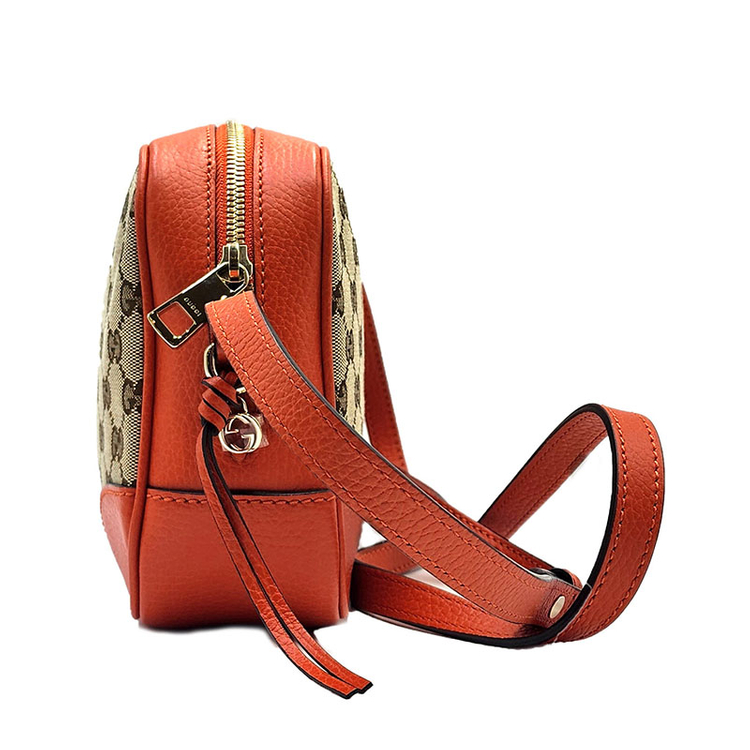 구찌 449413 마이크로시마 디스코 크로스백 오렌지 이미지