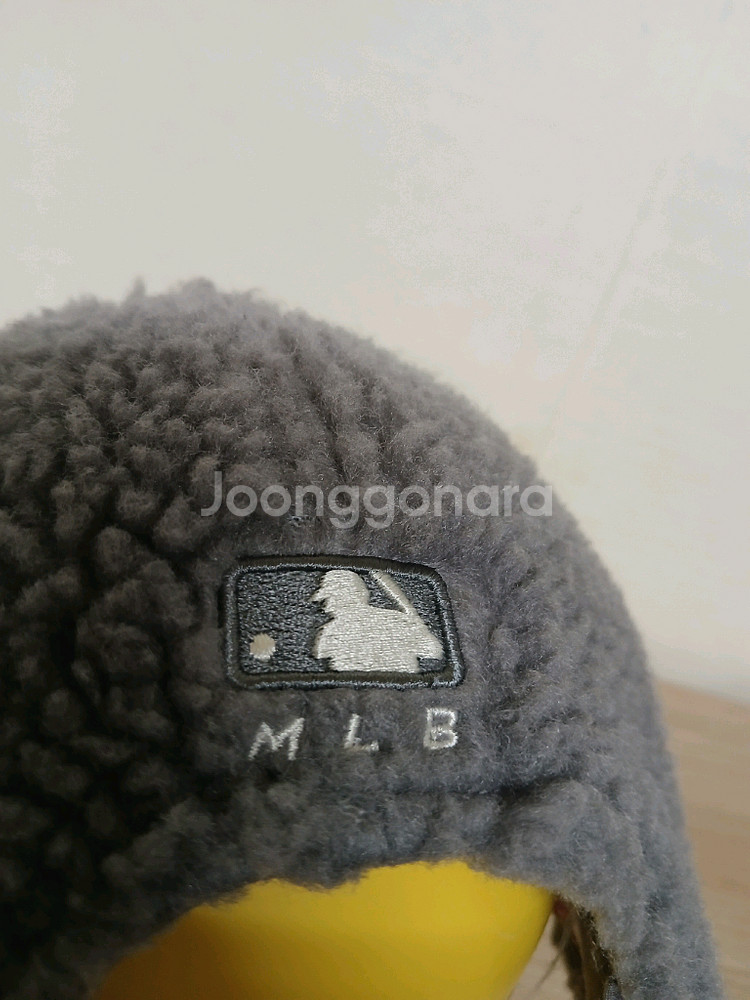남녀공용 MLB 뉴욕양키즈 양털 후리스 볼캡모자--4