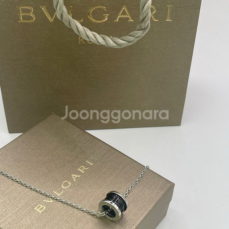 불가리 목걸이--0