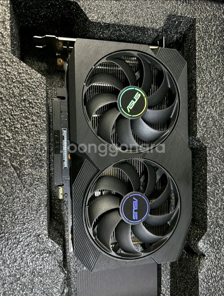 라데온 rx 7600 8g asus 그래픽카드--1