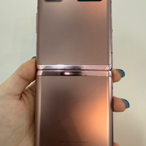 무잔상)갤럭시Z플립 256GB 브론즈 104506