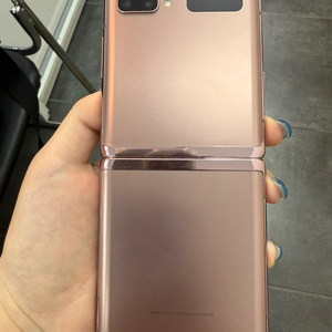 무잔상)갤럭시Z플립 256GB 브론즈 104506