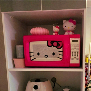 헬로키티 전자레인지