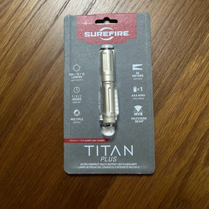 surefire titan plus B (슈파 타이탄)