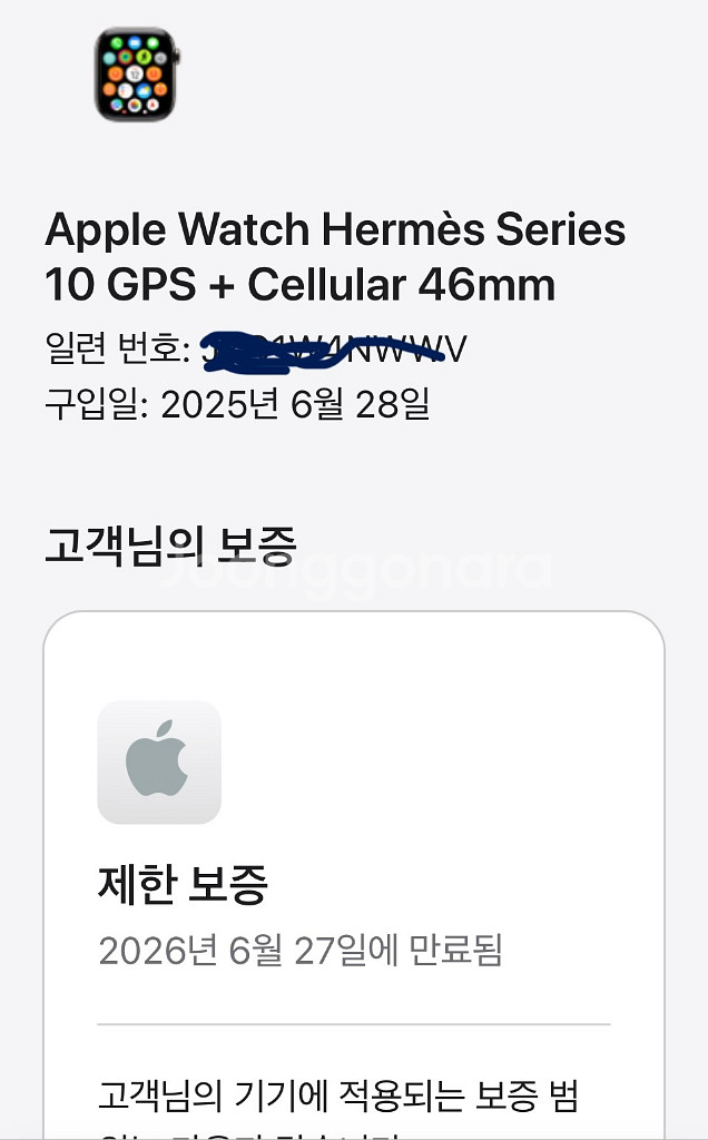 애플워치 에르메스10 46mm 실버 +사티네M 풀박스--4