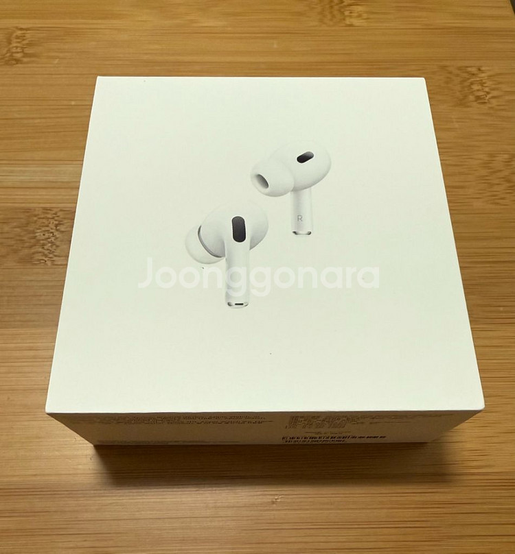 에어팟프로2 정발 새상품 (25/08생산)--0