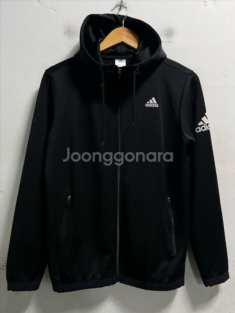 95-100 아디다스 기능성 스판 후드집업--0