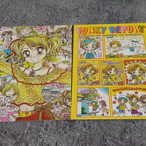 고전애니 슈퍼갤즈 양면 포토카드 포카 6공 y2k