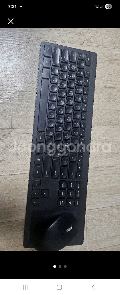 파우트 무선 키보드,마우스 세트--0