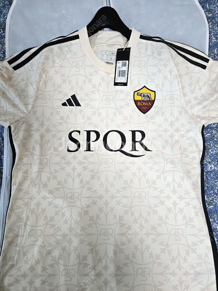 23-24 AS로마 토티 홈 유니폼--0