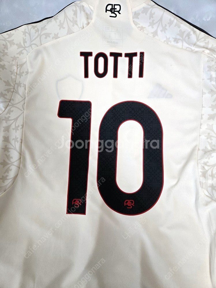23-24 AS로마 토티 홈 유니폼--1