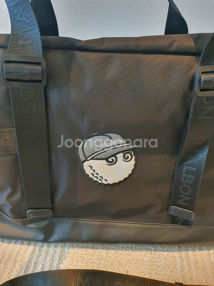 말본골프백 캐디백 보스턴백 슬림라이트 블랙--3