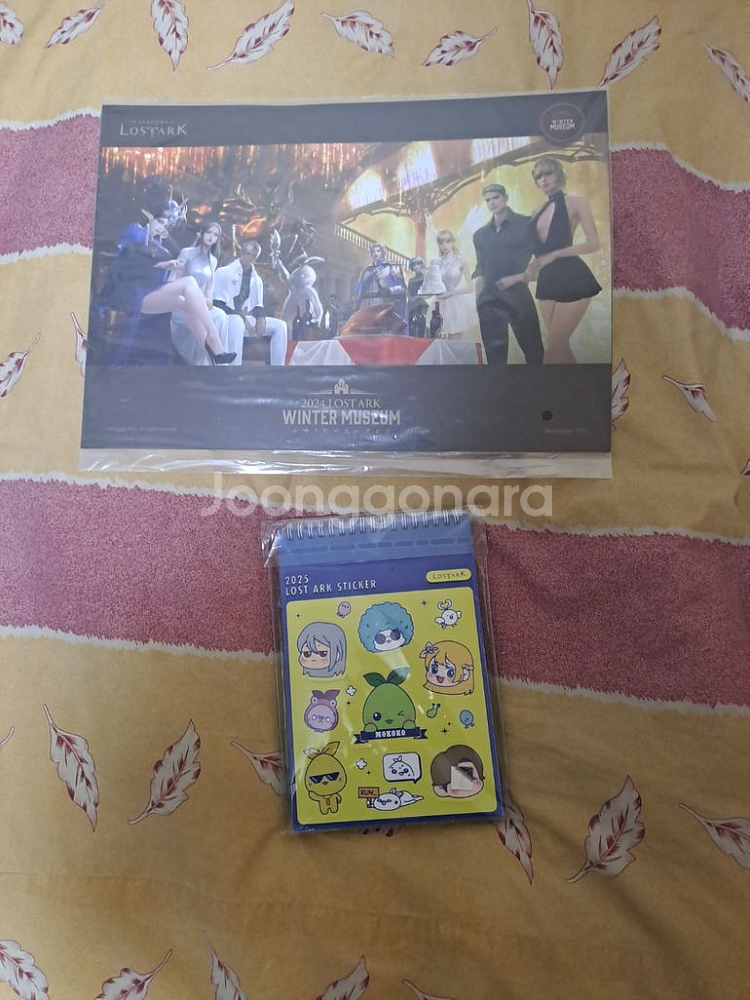 미개봉 로스트아크 윈터뮤지엄 포스터+모코코달력 한정판--0