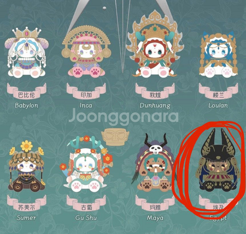 EMMA 엠마 피규어 비밀의 숲 시간의 장하 시리즈--0