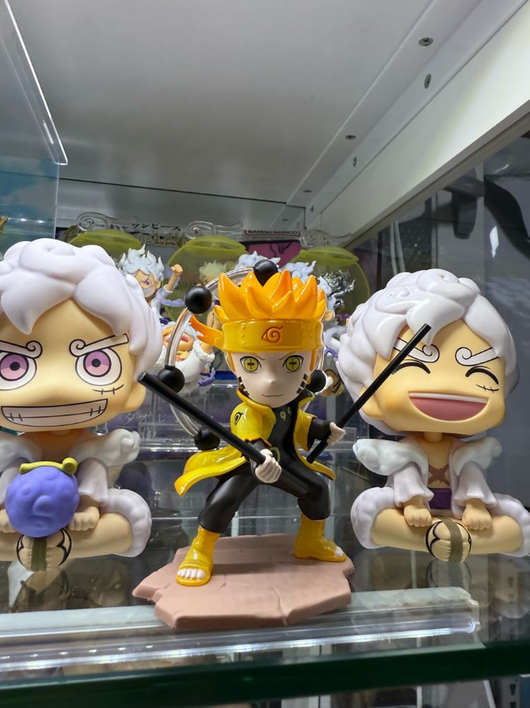 나루토 팝마트 육도선인 쿠라마모드 선인모드 피규어 가챠 이미지