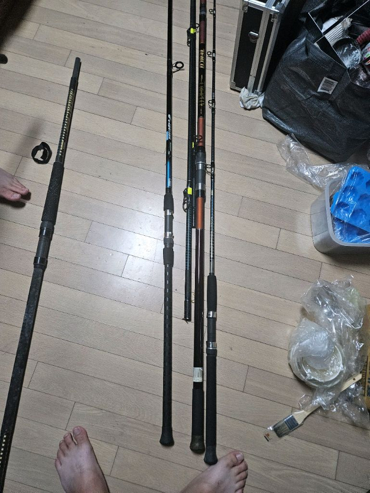 낚시대 일괄 농어대 이미지