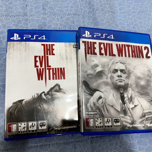 PS4 이블위딘 1,2 일괄