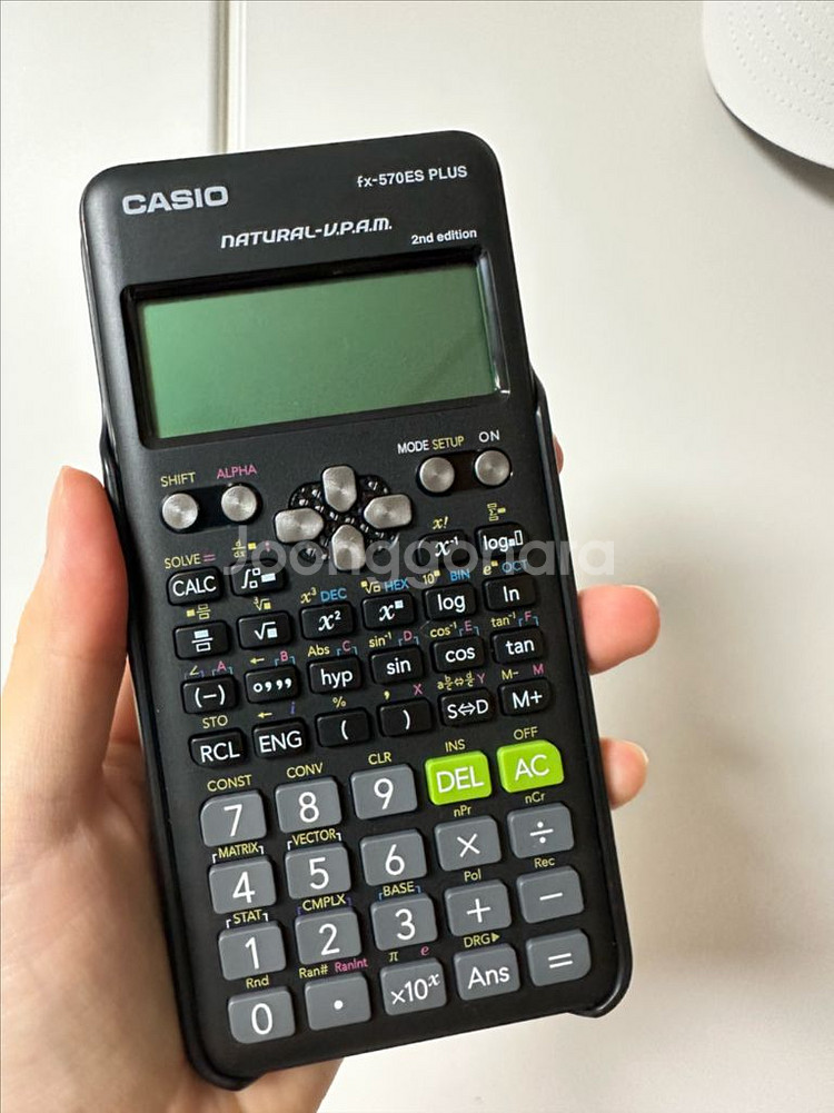 카시오 공학용 계산기 570ES plus--0