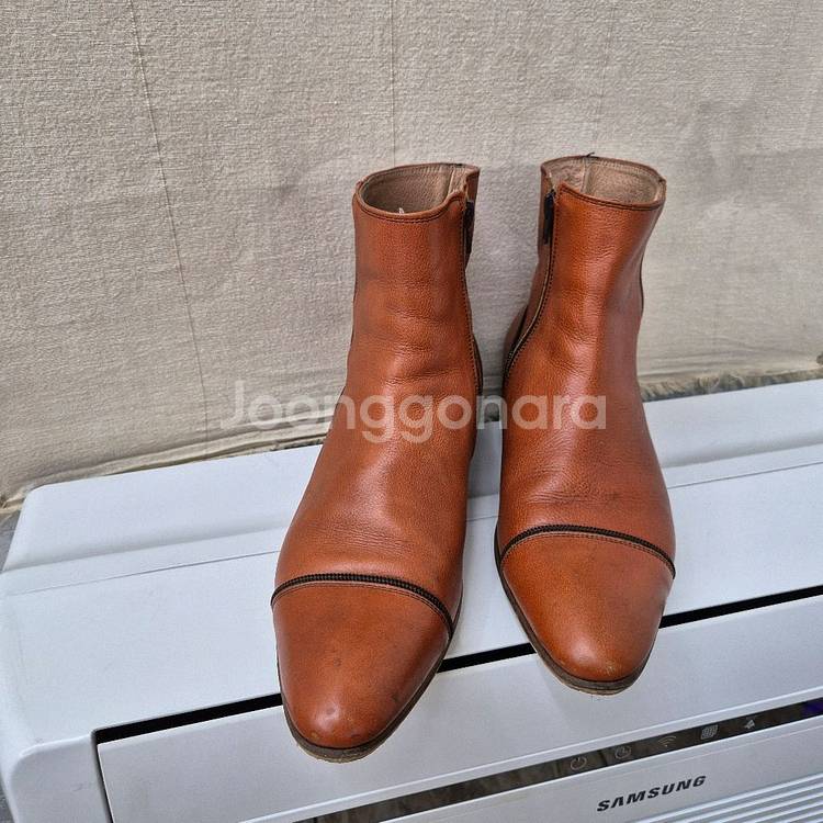 베로 꾸오이오 남성가죽앵글부츠 260--0