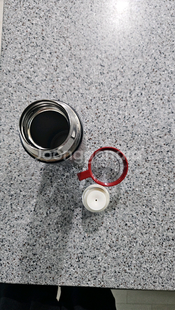 보온병(500ml)+자동배수구덮개(대)--2