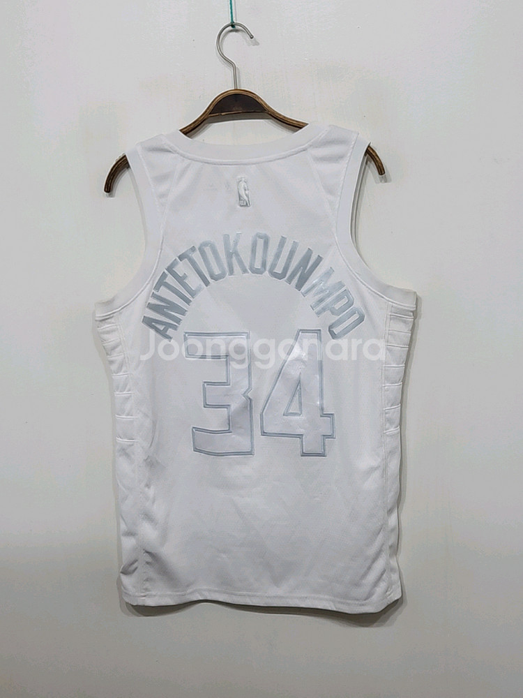 (M) 나이키 NBA 밀워키 농구져지 아데토쿤보 유니폼--7