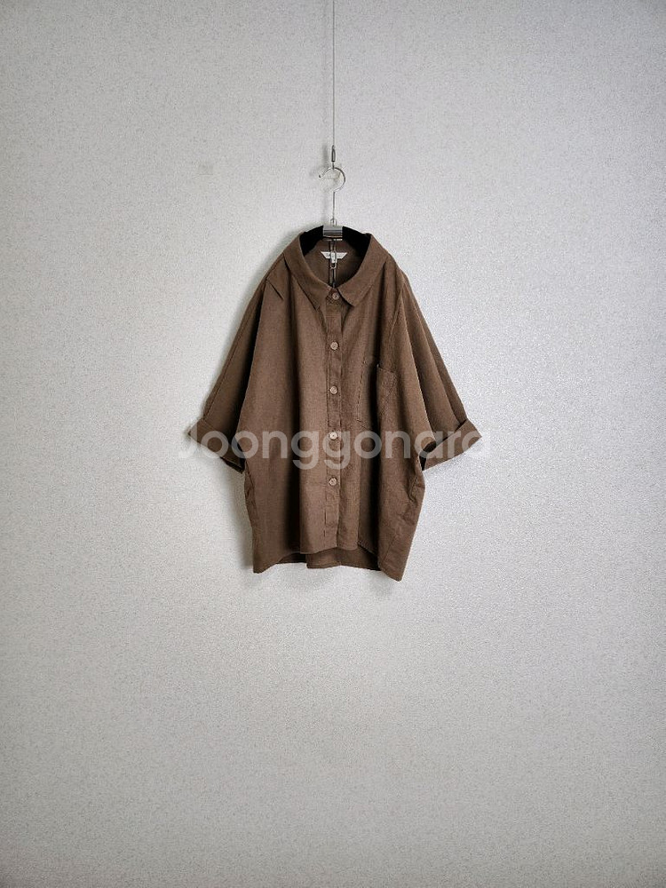 앤클라인 린넨블라우스 66--0